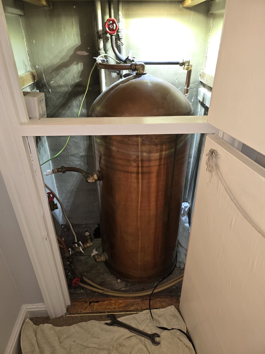 Back boiler repair